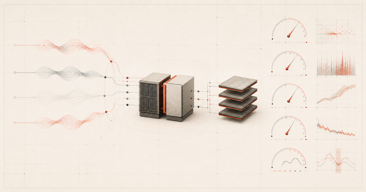 2 vCPU·4GB 서버는 어디까지 사용할 수 있을까: 추측 대신 측정하는 법 — IXC Insights 기술 일러스트